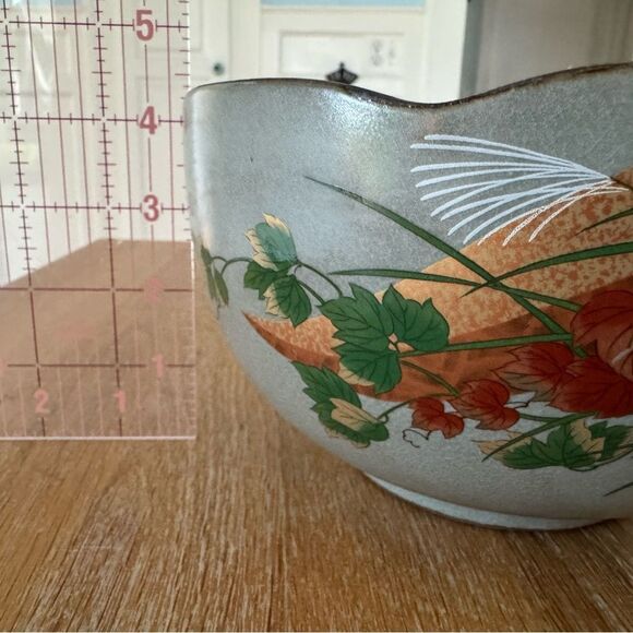 Vintage Japanese Satsuma-Style Ceramic Bowl - Picture 10 of 10